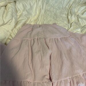 Chic Blush Wide Leg Pants